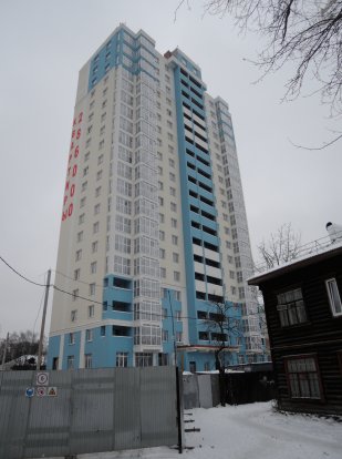 Ход строительства ЖК на ул. Б. Хмельницкого на 14 января 2018