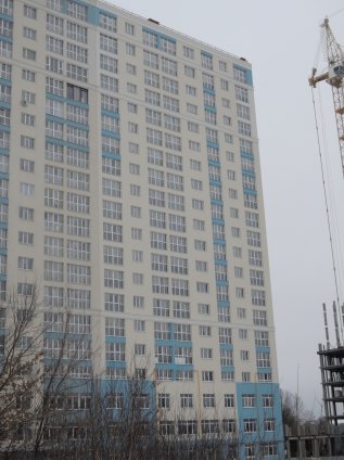 Ход строительства ЖК на ул. Наумова (литер 2) на 14 января 2018