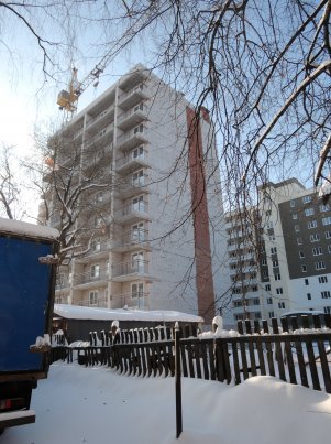 Ход строительства Жилой дом на ул. Менделеева (Жилье для Российской семьи) на 22 января 2018