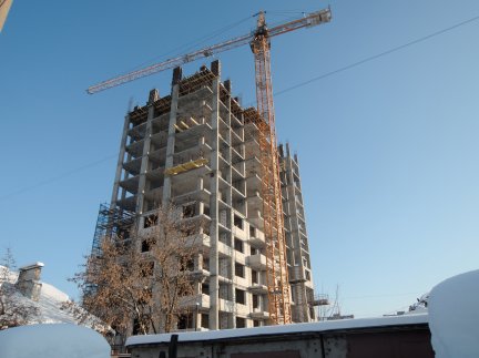 Ход строительства ЖК Высотка на Зеленой (ул. Зеленая) на 22 января 2018