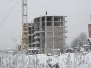 Ход строительства ЖК Заречье на 24 января 2018