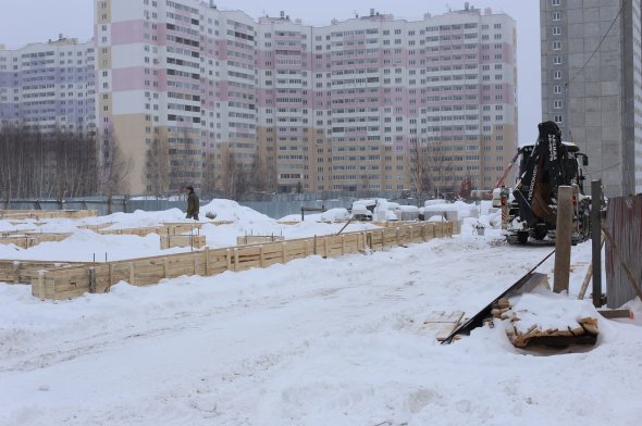 Ход строительства Микрорайон Новая Дерябиха, дом № 70 на 26 января 2018