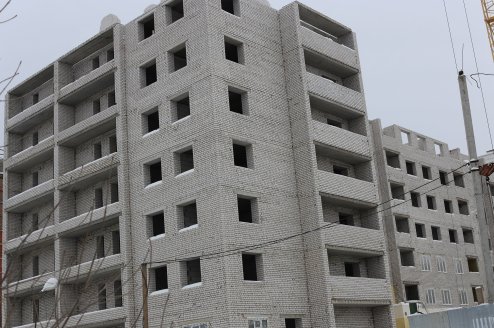 Ход строительства ЖК Адмирал-2 (ул. Куконковых) на 26 января 2018