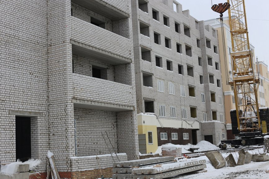 Ход строительства ЖК Адмирал-2 (ул. Куконковых) на 26 января 2018