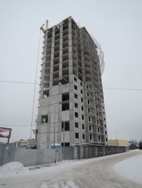 Ход строительства Дом на ул. Дюковская, д. 27А на 28 января 2018
