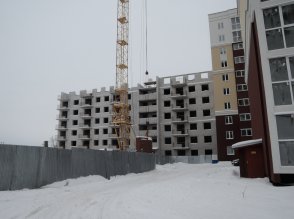 Ход строительства ЖК по ул. Дюковская, д. 25 (2 очередь, Авдотино) на 28 января 2018