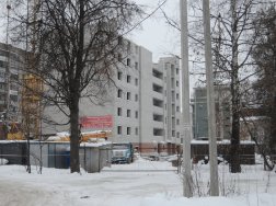 Ход строительства ЖК Победа (блок-секция А) на 28 января 2018