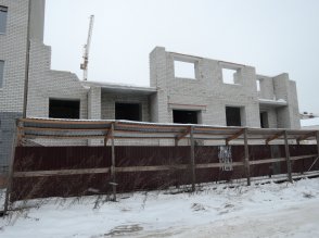 Ход строительства Дом по пер. Белинского на 28 января 2018