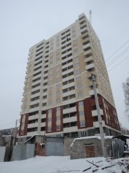 Ход строительства ЖК Панорама, литер 1 (по ул. Карла Маркса) на 29 января 2018