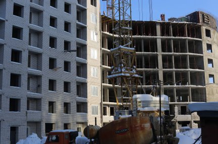 Ход строительства ЖК Аристократ 2 (2 очередь) на 7 февраля 2018