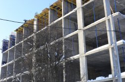Ход строительства ЖК Каскад, литер 1 (ул. 2-я Полевая) на 7 февраля 2018