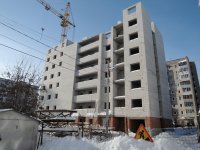 Ход строительства ЖК Победа (блок-секция А) на 11 февраля 2018