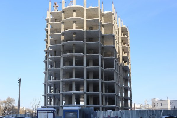 Ход строительства ЖК Престиж Сити, 17 этажей, корпус В на 12 февраля 2018
