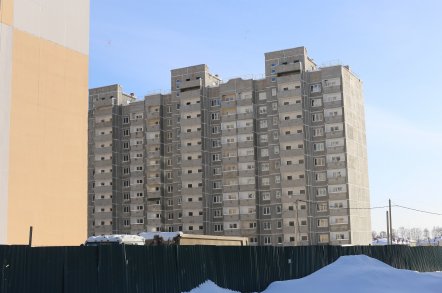 Ход строительства Микрорайон «Рождественский», Литер 4 на 12 февраля 2018
