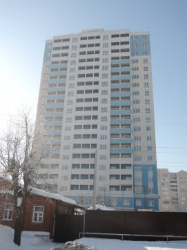 Ход строительства ЖК Центральный (ул. Зеленая) на 14 февраля 2018