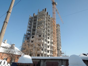 Ход строительства ЖК Высотка на Зеленой (ул. Зеленая) на 14 февраля 2018