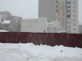 Ход строительства Дом по пер. Белинского на 4 марта 2018