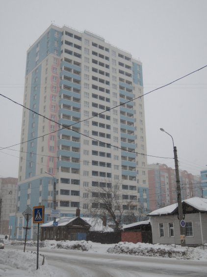 Ход строительства ЖК Центральный (ул. Зеленая) на 4 марта 2018