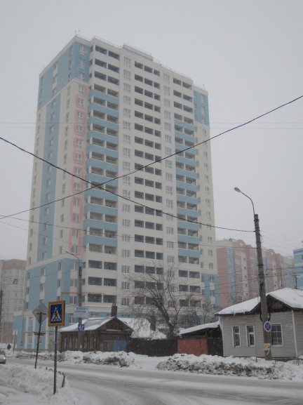 Ход строительства ЖК Центральный (ул. Зеленая) на 4 марта 2018