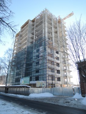 Ход строительства ЖК Высотка на Зеленой (ул. Зеленая) на 8 марта 2018