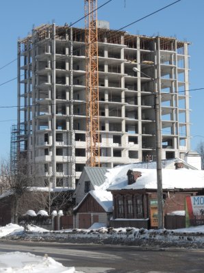 Ход строительства ЖК Высотка на Зеленой (ул. Зеленая) на 8 марта 2018