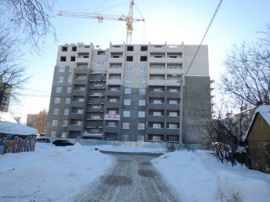 Ход строительства ЖК Атлант на 8 марта 2018