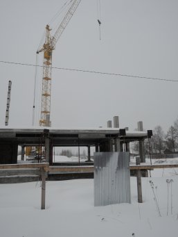 Ход строительства ЖК Аврора (Авдотьино, ул. Революционная) на 15 марта 2018