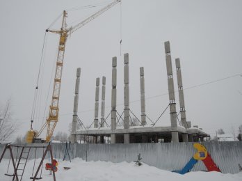 Ход строительства ЖК Аврора (Авдотьино, ул. Революционная) на 15 марта 2018