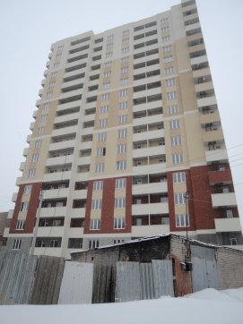 Ход строительства ЖК Панорама, литер 1 (по ул. Карла Маркса) на 15 марта 2018