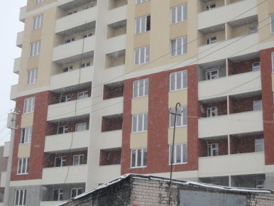 Ход строительства ЖК Панорама, литер 1 (по ул. Карла Маркса) на 15 марта 2018