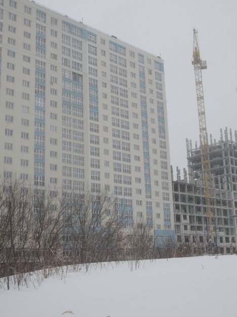 Ход строительства ЖК на ул. Наумова (литер 2) на 15 марта 2018