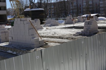 Ход строительства ЖК Каскад, литер 3 (ул. 2-я Полевая) на 19 марта 2018