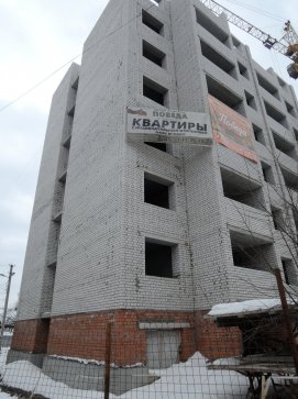 Ход строительства ЖК Победа (блок-секция А) на 26 марта 2018