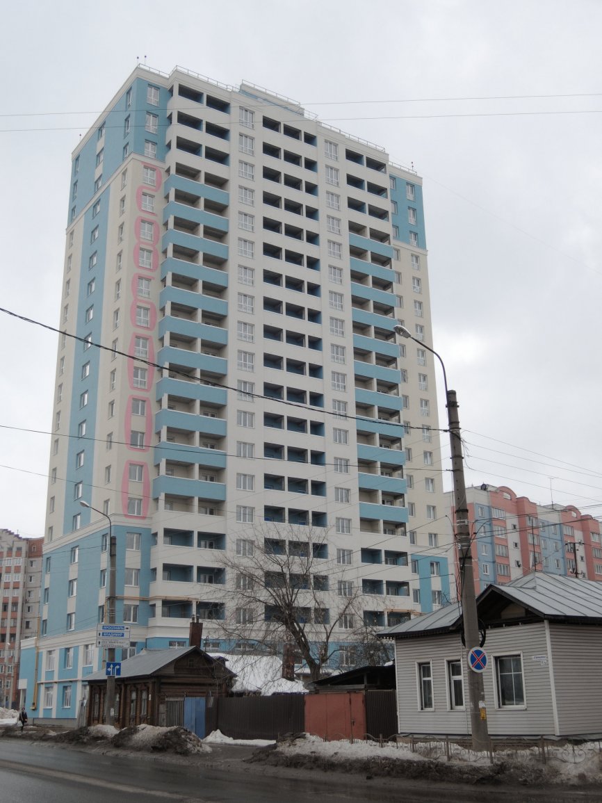 Ход строительства ЖК Центральный (ул. Зеленая) на 26 марта 2018