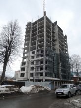 Ход строительства ЖК Высотка на Зеленой (ул. Зеленая) на 26 марта 2018
