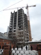 Ход строительства ЖК Высотка на Зеленой (ул. Зеленая) на 1 апреля 2018