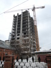Ход строительства ЖК Высотка на Зеленой (ул. Зеленая) на 1 апреля 2018