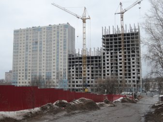 Ход строительства ЖК на ул. Наумова (литер 3) на 1 апреля 2018