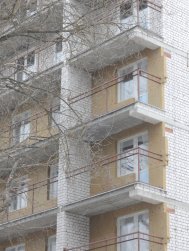 Ход строительства Дом эконом класса по ул. Менделеева (3 этап) на 1 апреля 2018