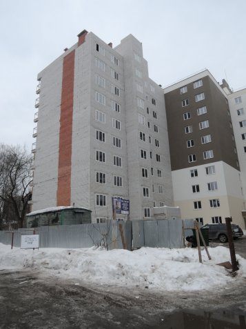 Ход строительства Дом эконом класса по ул. Менделеева (3 этап) на 1 апреля 2018
