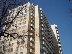Ход строительства ЖК Панорама, литер 1 (по ул. Карла Маркса) на 5 апреля 2018