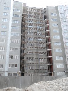 Ход строительства ЖК по ул. Революционная, литер 6 (2 очередь) на 8 апреля 2018