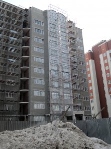 Ход строительства ЖК по ул. Революционная, литер 6 (2 очередь) на 8 апреля 2018