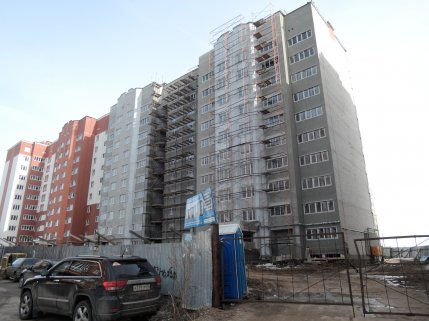 Ход строительства ЖК по ул. Революционная, литер 6 (2 очередь) на 8 апреля 2018