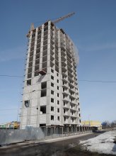 Ход строительства Дом на ул. Дюковская, д. 27А на 8 апреля 2018