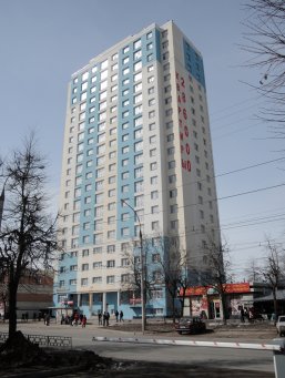 Ход строительства ЖК на ул. Б. Хмельницкого на 8 апреля 2018