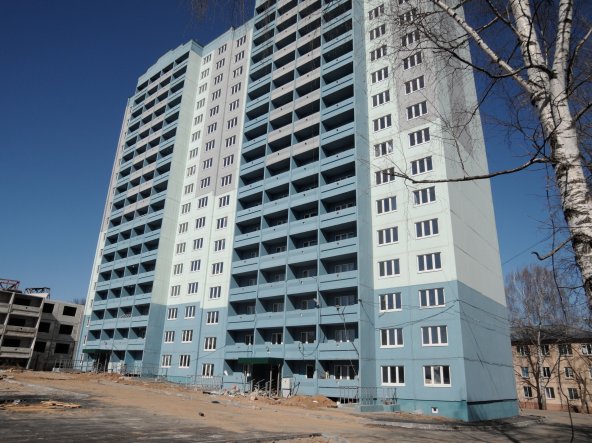 Ход строительства Дом на ул. Зверева, д. 22 на 14 апреля 2018
