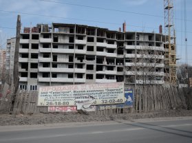 Ход строительства ЖК Заречье на 17 апреля 2018