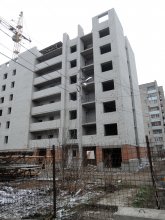 Ход строительства ЖК Победа (блок-секция А) на 22 апреля 2018