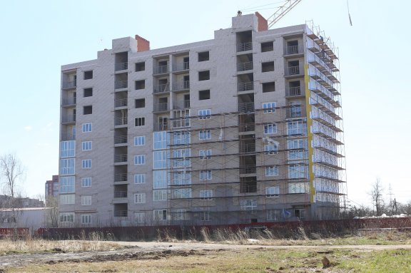Ход строительства ЖК на ул. Отдельная (литер 2) на 23 апреля 2018